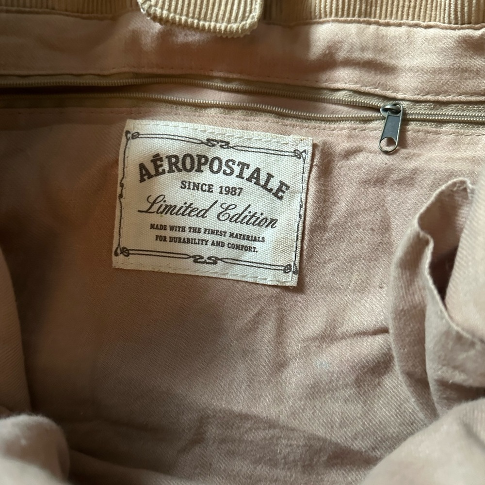 Aeropostale Limited Edition Tan Bag